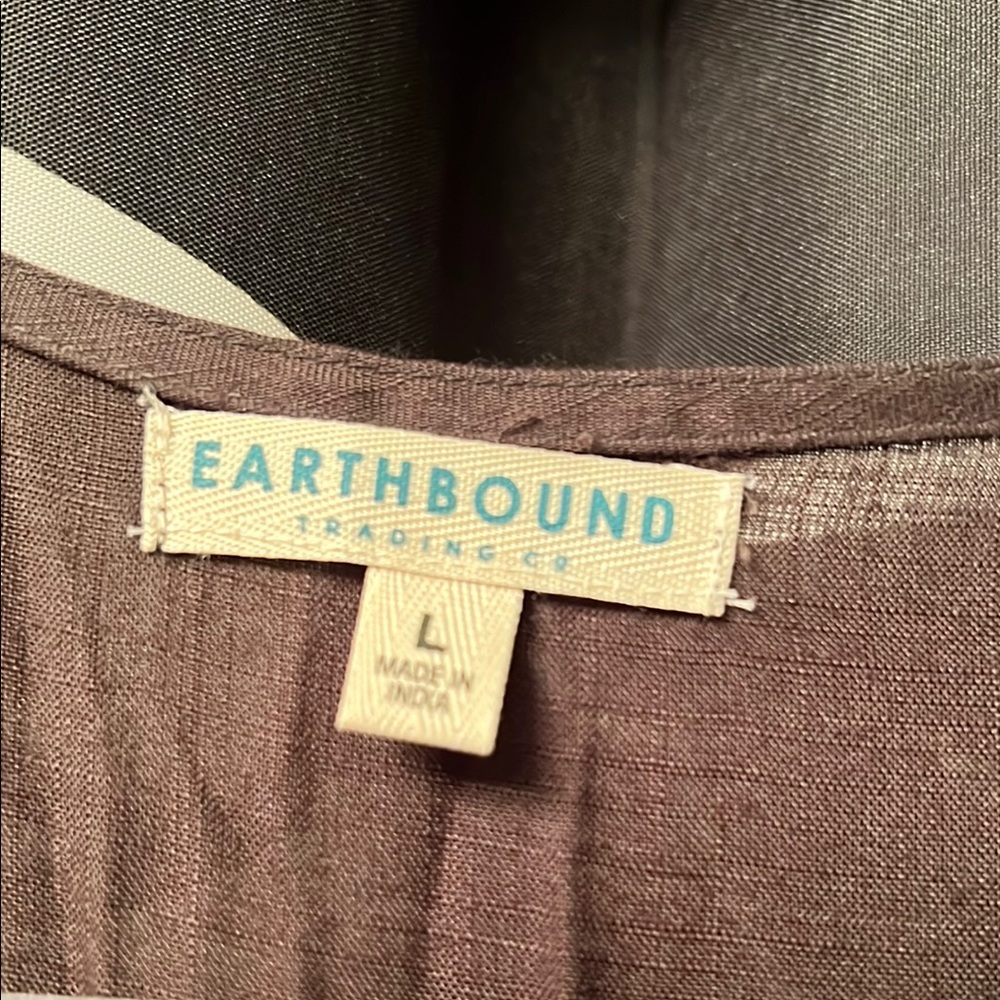 Green Button-Up Jumpsuit - Picture 2 of 2